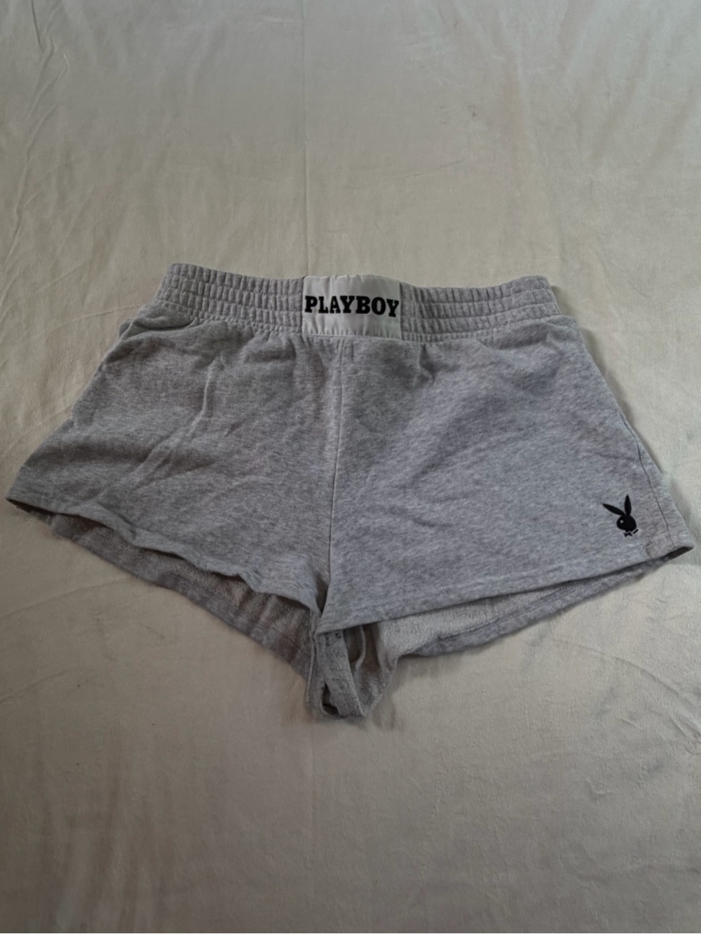 PLAYBOY Heather Gray Women's Shorts